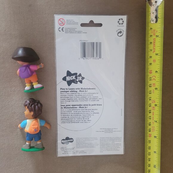 Dora & Diego Figures plus Stickers lot! - Picture 9 of 13